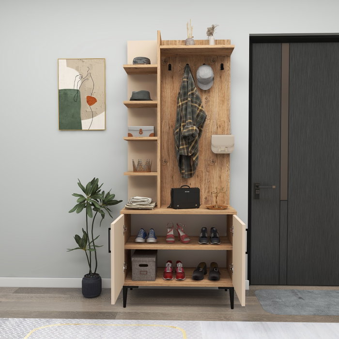 Hanah Home Julendor Atlantic Pine, Beige Hanah Home Julendor Atlantic Pine, Beige